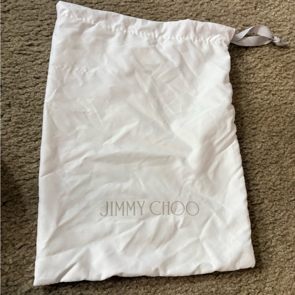 Jimmy Choo bon bon satin bucket handbag - Picture 8 of 15